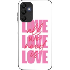 Coque Samsung Galaxy A16 - Silicone rigide noir Saint Valentines Day 26 Love all we need is