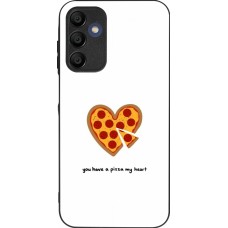 Coque Samsung Galaxy A16 - Silicone rigide noir Saint Valentines Day 26 You have my pizza heart