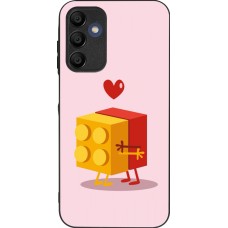 Coque Samsung Galaxy A16 - Silicone rigide noir Saint Valentines Day 26 Puzzle