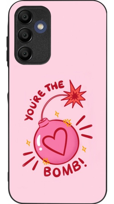 Samsung Galaxy A16 Case Hülle - Silikon schwarz Saint Valentines Day 26 You are the bomb