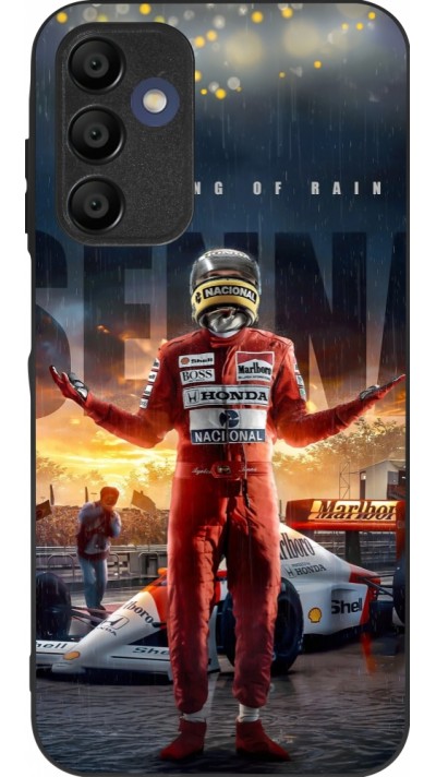 Coque Samsung Galaxy A16 - Silicone rigide noir Senna The King of Rain