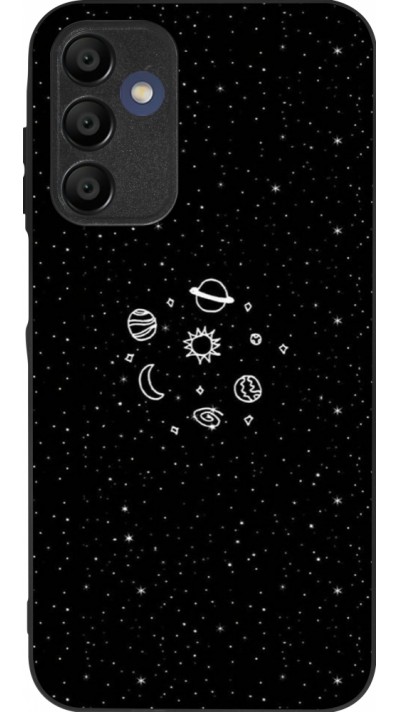 Coque Samsung Galaxy A16 - Silicone rigide noir Space Doodle