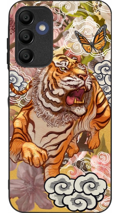 Coque Samsung Galaxy A16 - Silicone rigide noir Spring 23 japanese tiger