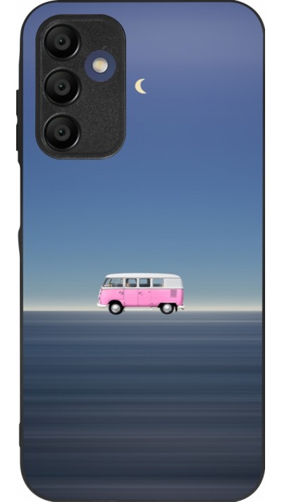 Coque Samsung Galaxy A16 - Silicone rigide noir Spring 23 pink bus