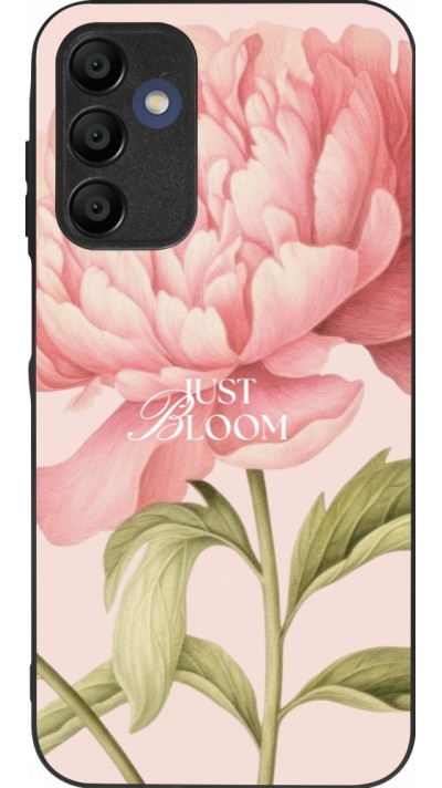 Samsung Galaxy A16 Case Hülle - Silikon schwarz Just Bloom Spring 2026