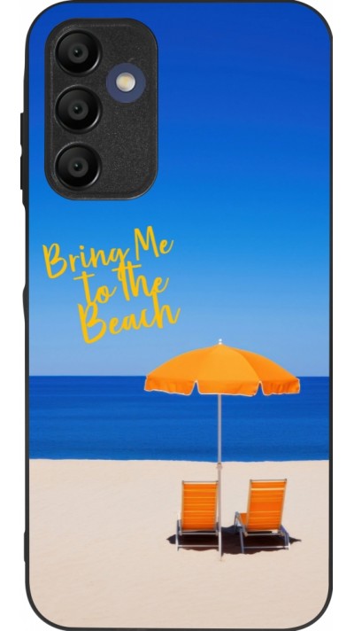 Coque Samsung Galaxy A16 - Silicone rigide noir Summer 2025 Bring me to the beach