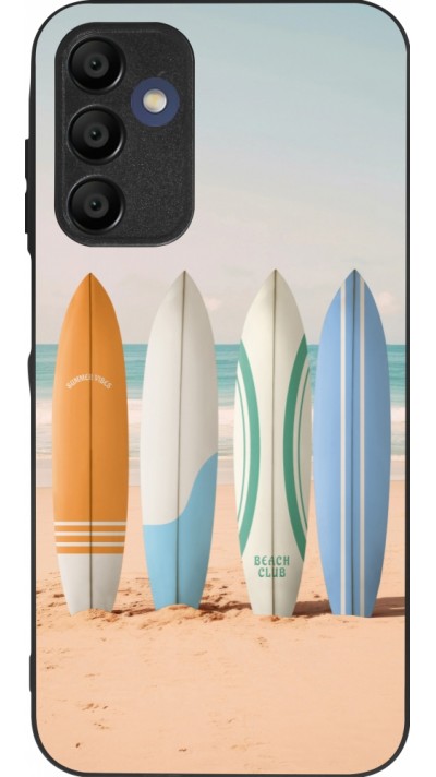 Samsung Galaxy A16 Case Hülle - Silikon schwarz Summer surfboard 2025