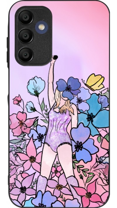 Coque Samsung Galaxy A16 - Silicone rigide noir Taylor Swift Sketch - Pink