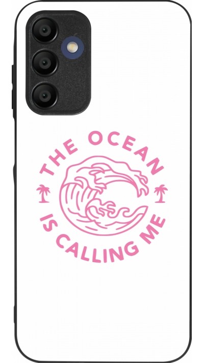 Coque Samsung Galaxy A16 - Silicone rigide noir The Ocean is calling me