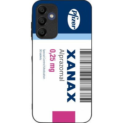 Coque Samsung Galaxy A16 - Silicone rigide noir Xanax Alprazolam 2025