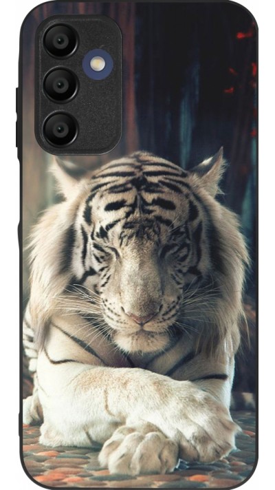 Coque Samsung Galaxy A16 - Silicone rigide noir Zen Tiger