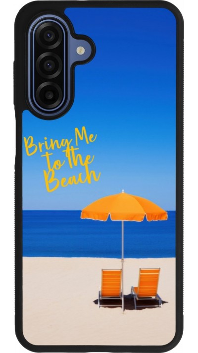 Samsung Galaxy A17 Case Hülle - Silikon schwarz Summer 2025 Bring me to the beach