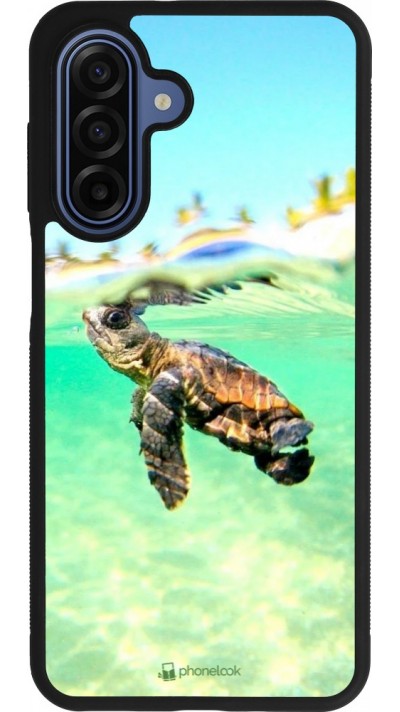 Samsung Galaxy A17 Case Hülle - Silikon schwarz Turtle Underwater