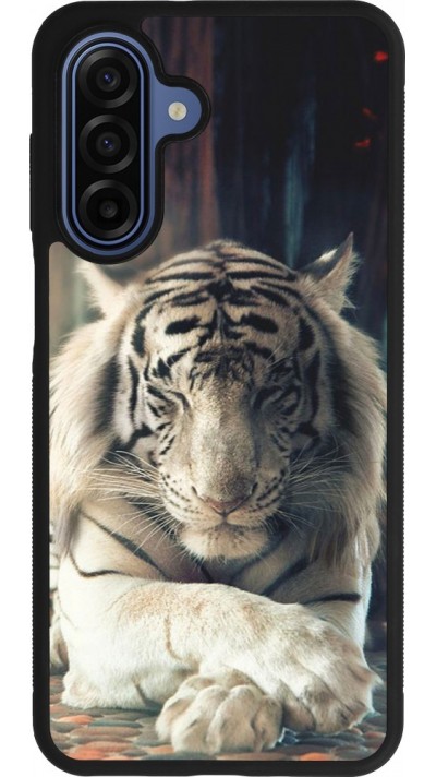 Samsung Galaxy A17 Case Hülle - Silikon schwarz Zen Tiger
