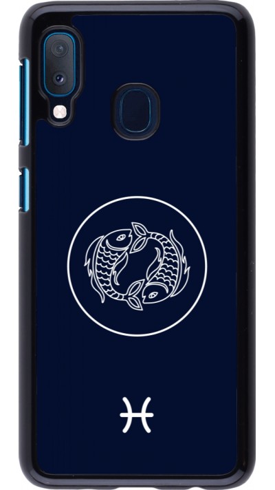 Coque Samsung Galaxy A20e - Astrologie Poissons