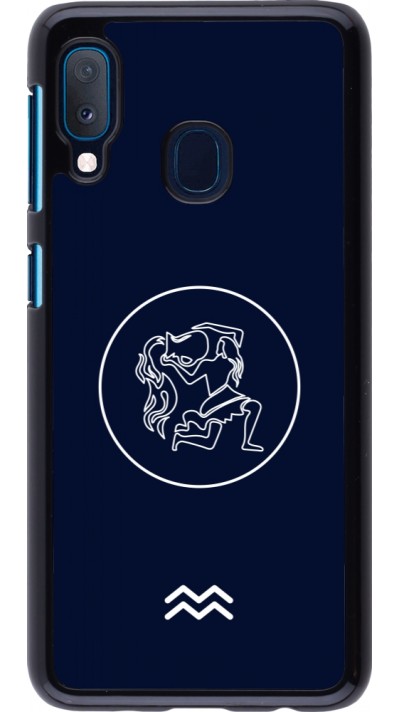 Coque Samsung Galaxy A20e - Astrologie Verseau