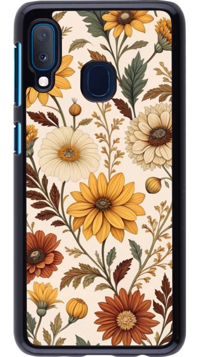 Samsung Galaxy A20e Case Hülle - Autumn 25 Flower pattern