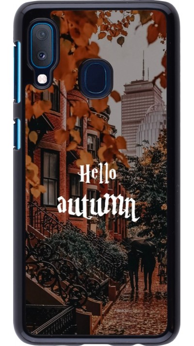 Samsung Galaxy A20e Case Hülle - Autumn 25 Hello autumn