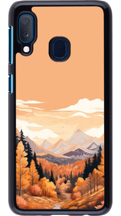 Samsung Galaxy A20e Case Hülle - Autumn 25 Mountains