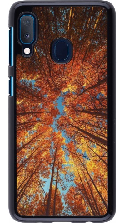 Samsung Galaxy A20e Case Hülle - Autumn 25 Trees