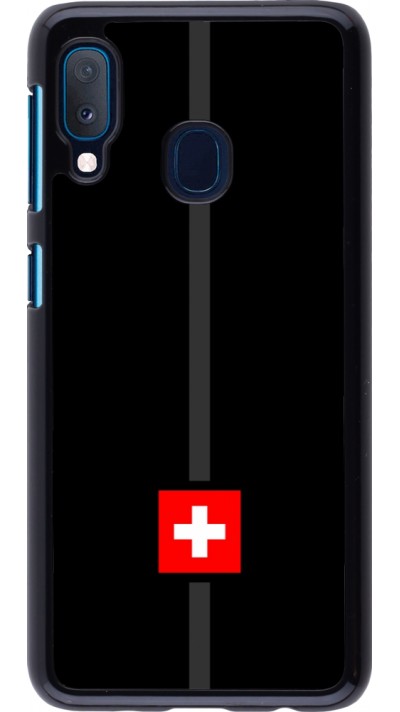 Samsung Galaxy A20e Case Hülle - Kanton CH schwarz