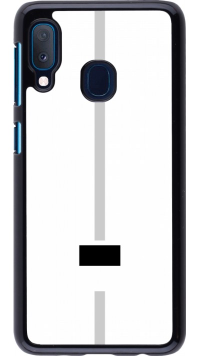Samsung Galaxy A20e Case Hülle - Kanton FR weiss