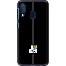 Samsung Galaxy A20e Case Hülle - Kanton GR schwarz
