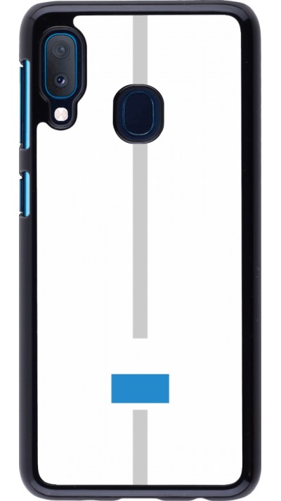 Samsung Galaxy A20e Case Hülle - Kanton LU weiss