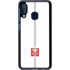 Samsung Galaxy A20e Case Hülle - Kanton NW weiss