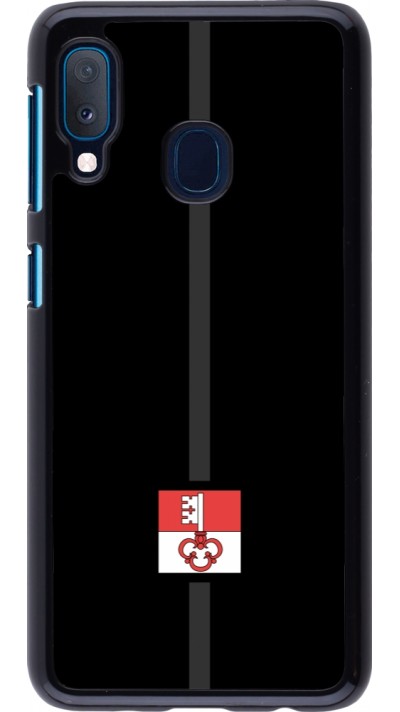 Samsung Galaxy A20e Case Hülle - Kanton OW schwarz