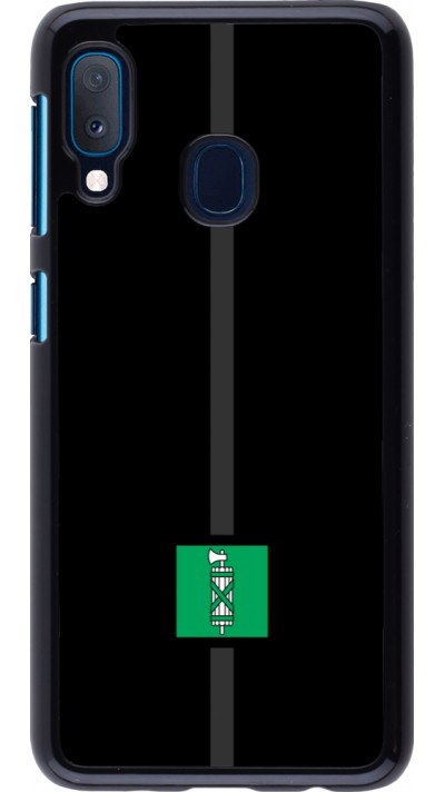 Samsung Galaxy A20e Case Hülle - Kanton SG schwarz