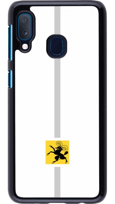 Samsung Galaxy A20e Case Hülle - Kanton SH weiss