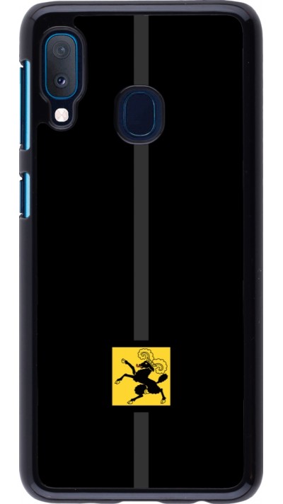 Samsung Galaxy A20e Case Hülle - Kanton SH schwarz