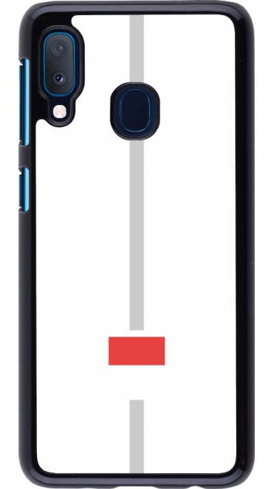 Samsung Galaxy A20e Case Hülle - Kanton SO weiss
