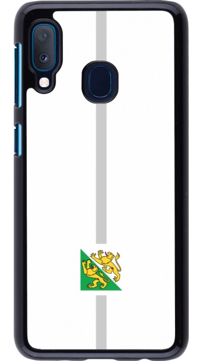 Samsung Galaxy A20e Case Hülle - Kanton TG weiss