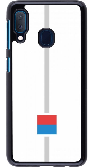 Samsung Galaxy A20e Case Hülle - Kanton TI weiss
