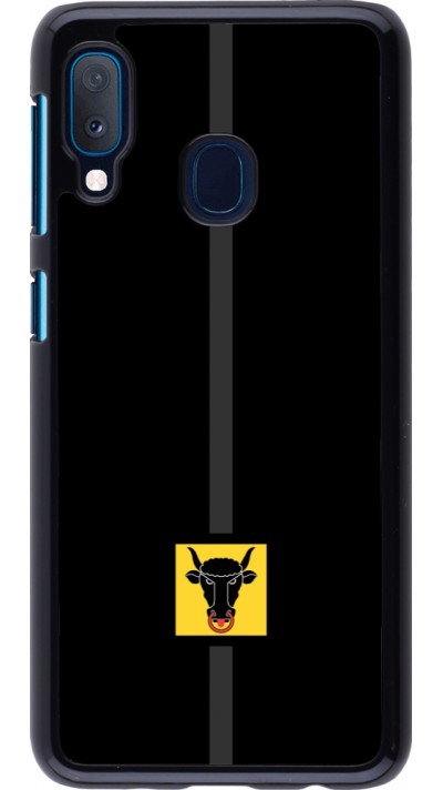 Samsung Galaxy A20e Case Hülle - Kanton UR schwarz