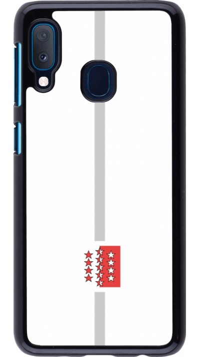 Samsung Galaxy A20e Case Hülle - Kanton VS weiss