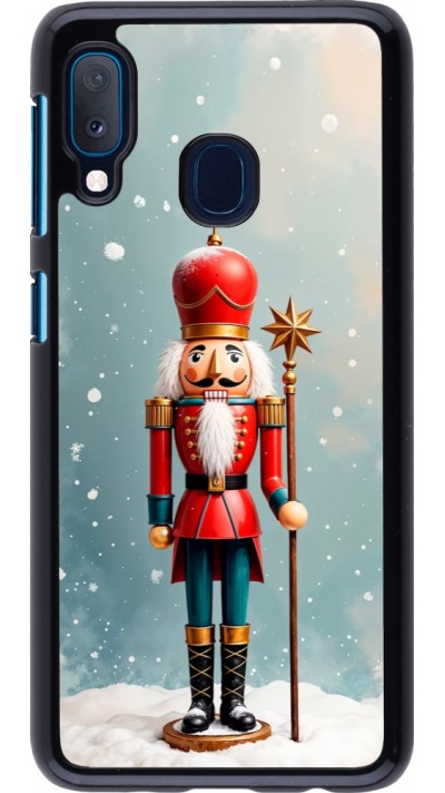 Coque Samsung Galaxy A20e - Christmas 25 Nutcracker Snow