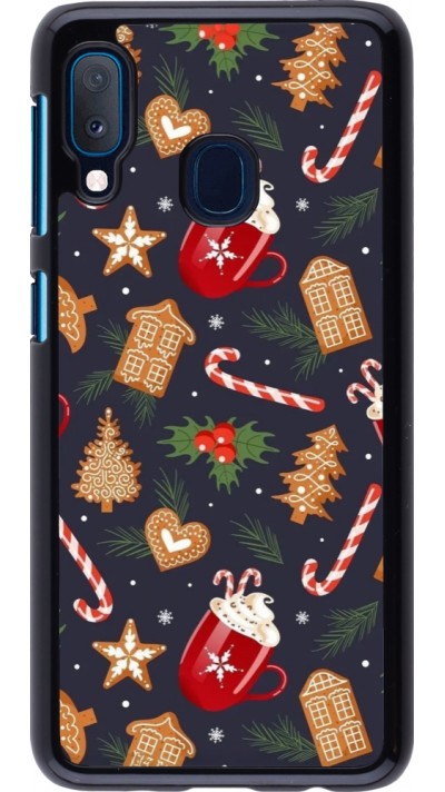 Coque Samsung Galaxy A20e - Christmas 25 Pattern Gingerbread House