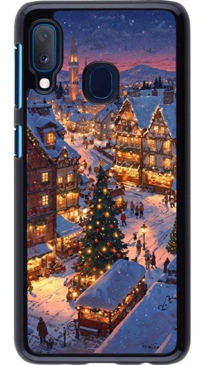 Coque Samsung Galaxy A20e - Christmas 25 Xmas Village