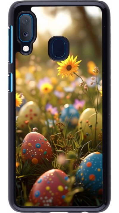Coque Samsung Galaxy A20e - Easter 2026 Decorated eggs