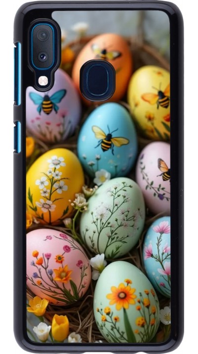 Coque Samsung Galaxy A20e - Easter 2026 Eggs with bees
