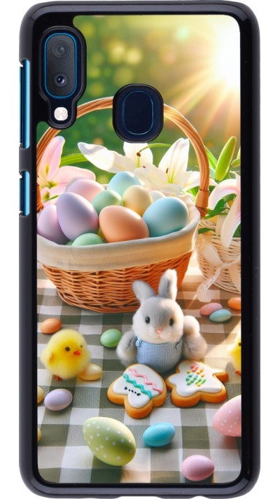 Coque Samsung Galaxy A20e - Easter 2025 Panier Pâques