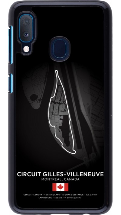 Samsung Galaxy A20e Case Hülle - F1 Track 2025 Canada