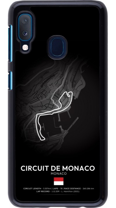 Samsung Galaxy A20e Case Hülle - F1 Track 2025 Monaco
