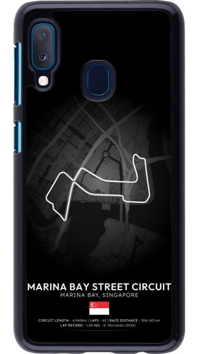Samsung Galaxy A20e Case Hülle - F1 Track 2025 Singapore