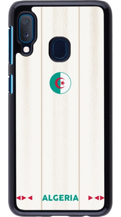 Coque Samsung Galaxy A20e - Maillot de football Algérie 2026 personnalisable