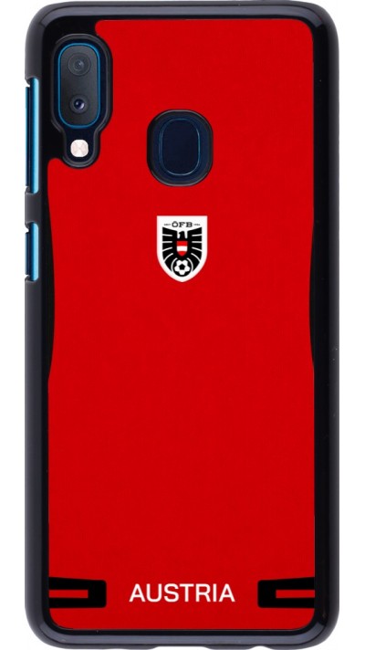 Coque Samsung Galaxy A20e - Maillot de football Autriche 2026 personnalisable