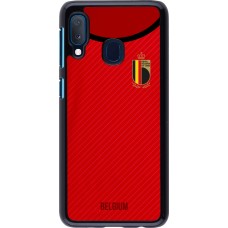 Coque Samsung Galaxy A20e - Maillot de football Belgique 2022 personnalisable